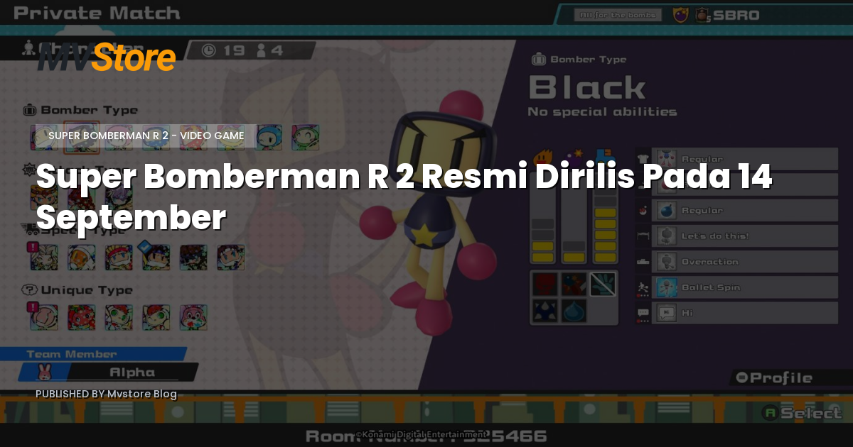Super Bomberman R 2 Resmi Dirilis Pada 14 September