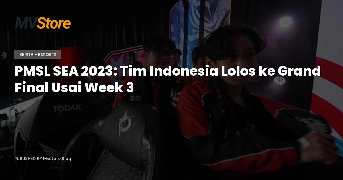 PMSL SEA 2023: Tim Indonesia Lolos ke Grand Final Usai Week 3