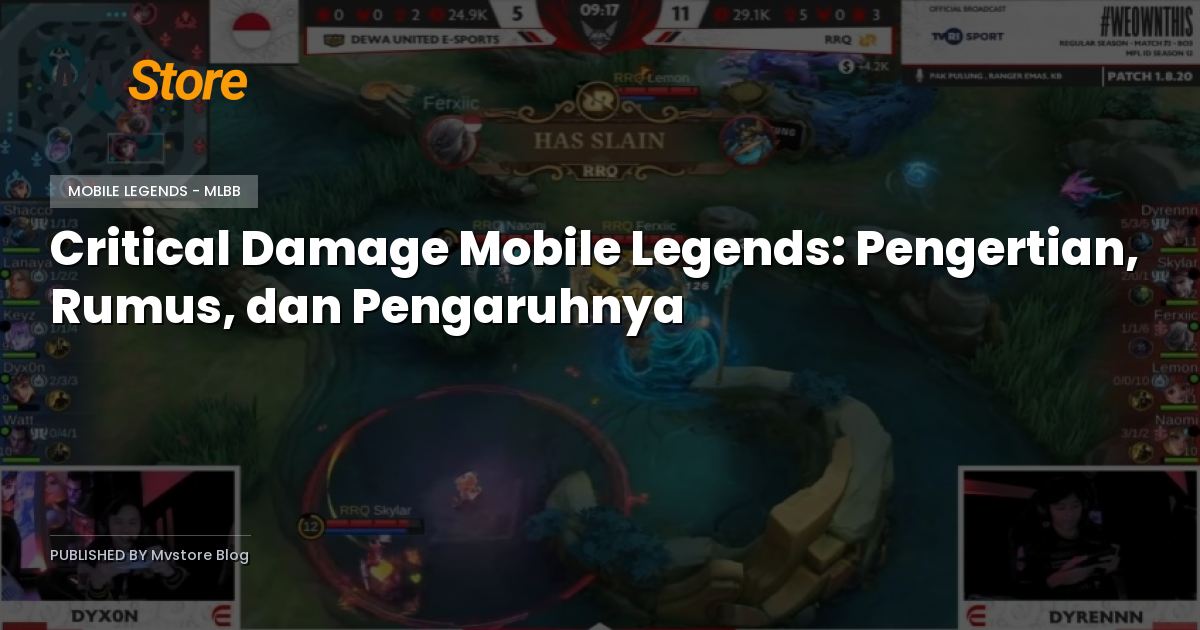 Critical Damage Mobile Legends: Pengertian, Rumus, dan Pengaruhnya