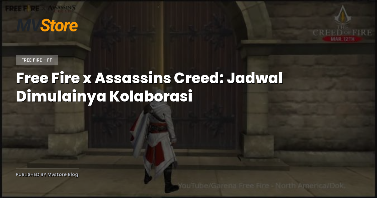 Free Fire x Assassins Creed: Jadwal Dimulainya Kolaborasi