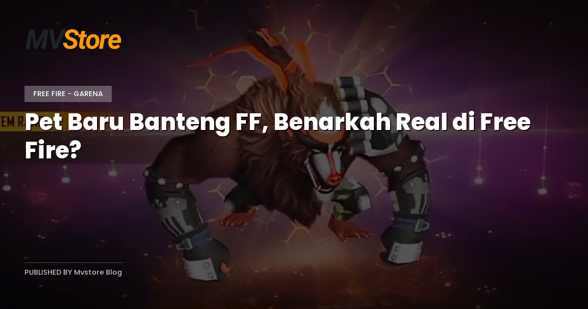 Pet Baru Banteng FF, Benarkah Real di Free Fire?