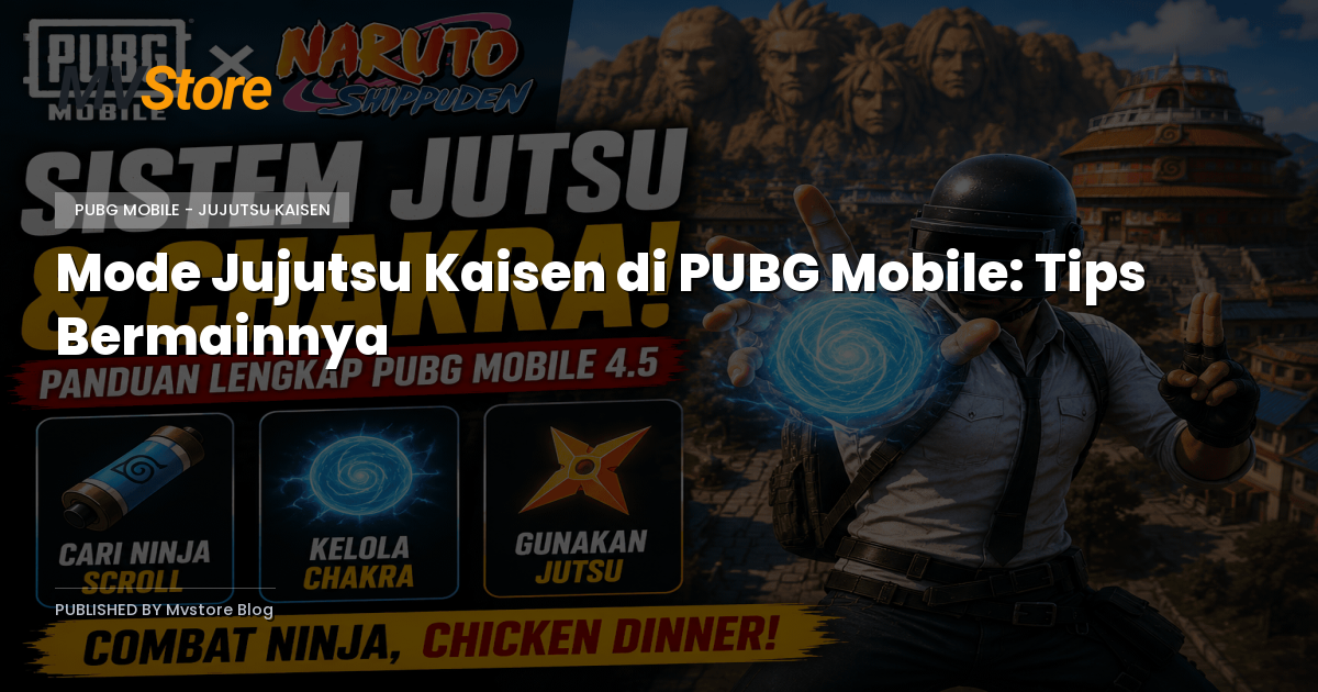Mode Jujutsu Kaisen di PUBG Mobile: Tips Bermainnya
