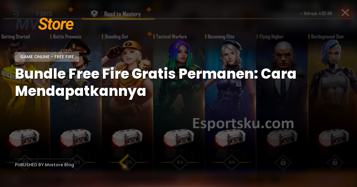 Bundle Free Fire Gratis Permanen: Cara Mendapatkannya