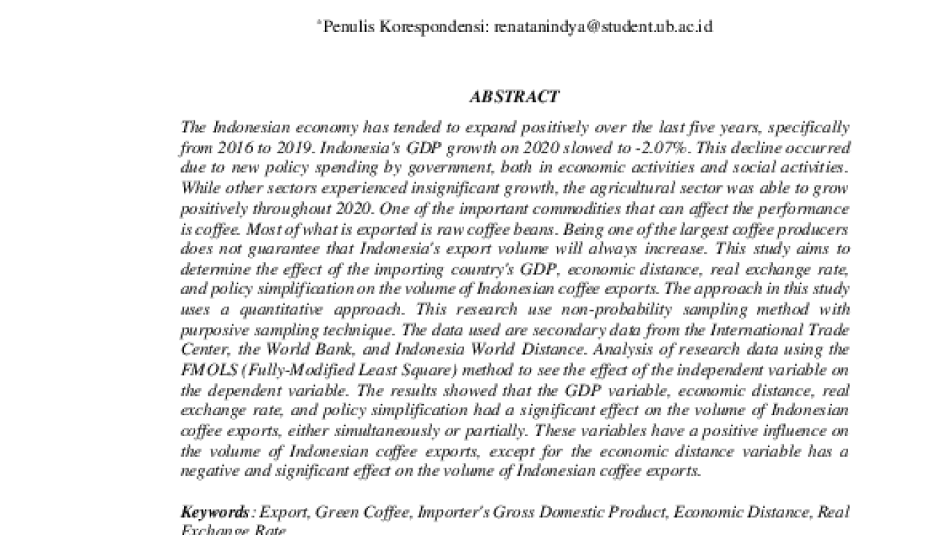 perdagangan kopi di awal tahun 2026 memperkuat posisi indonesia di pasar dunia
