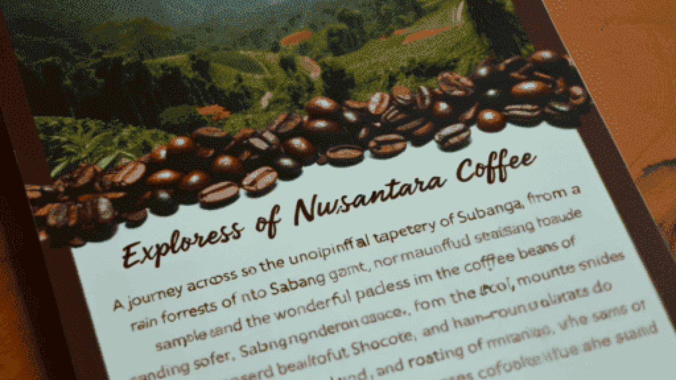 Ragam Cita Rasa Kopi Lokal dan Kopi Nusantara dari Berbagai Daerah